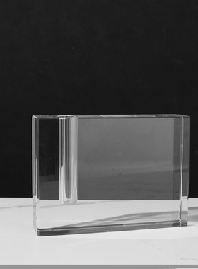 热销现代简约水晶花瓶玻璃花瓶水晶花瓶花插花瓶客厅软装花卉摆件