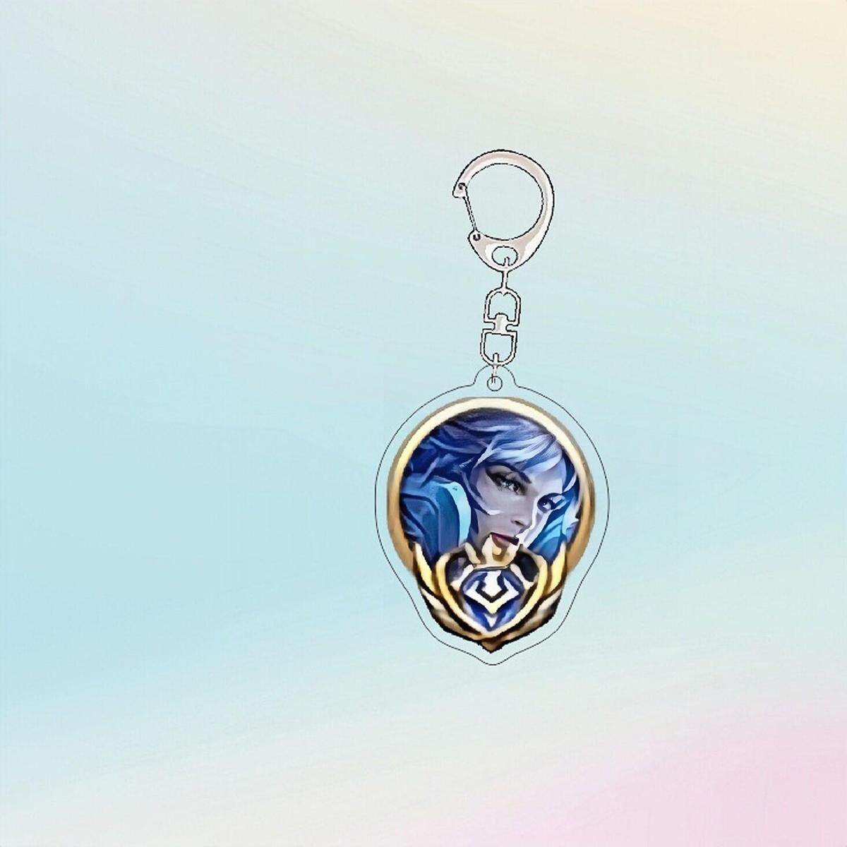 王者荣耀挂件王者荣耀游戏周边挂件卡通英雄诸葛亮姬小满亚连精美书包挂饰礼物