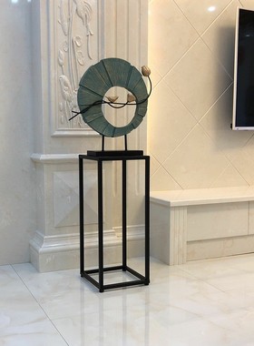 铁艺简约现代客厅落地花架室内架绿萝吊兰花盆架植物阳台金属花架