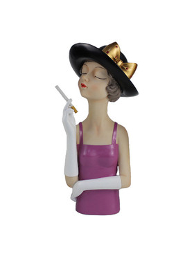 北欧轻奢风创意客厅电视柜酒柜艺术现代家居装饰品风格少女摆件