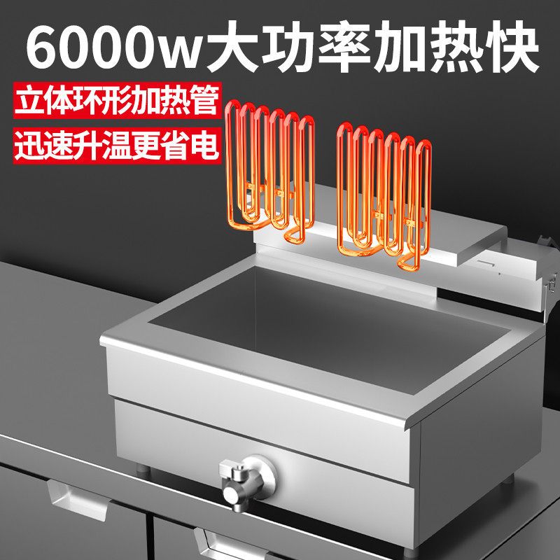 油炸锅商用电炸炉单双缸电炸锅摆摊炸串专用炸锅机恒温炸箱油炸机,淘宝优惠券,粉丝福利购,淘宝优惠卷