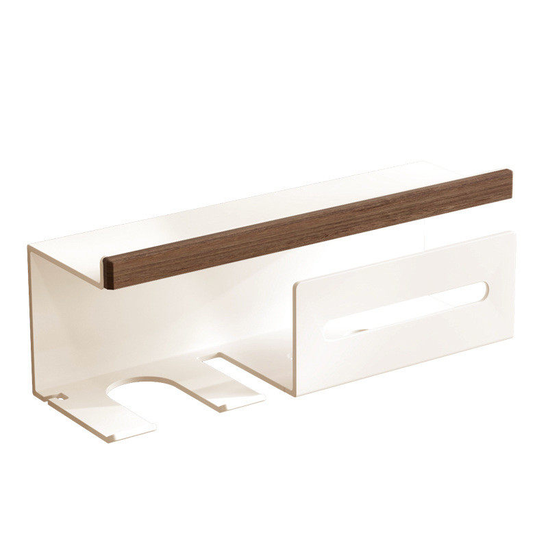 奶油风吹风机置物架免打孔浴室洗脸巾收纳架壁挂式卫生间风筒,淘宝优惠券,粉丝福利购,淘宝优惠卷