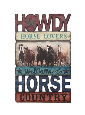 北美28度创意美式壁饰家居客厅酒吧装饰摆件装饰品装修墙壁室内