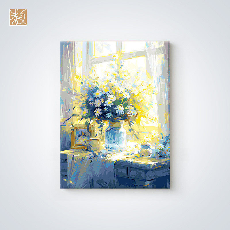 装饰画卡通油画生日礼品手绘填色亲子兴趣培养摆件diy数字油画,淘宝优惠券,粉丝福利购,淘宝优惠卷