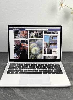 新款13.3寸笔记本电脑模型 尺寸同真机比例 Macbook Pro 样板间摆