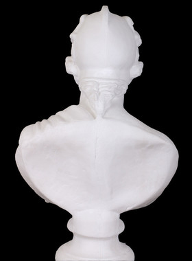 勃兰特石膏像古战士战神胸像教具模型摆件雕塑素描家居装饰几何体