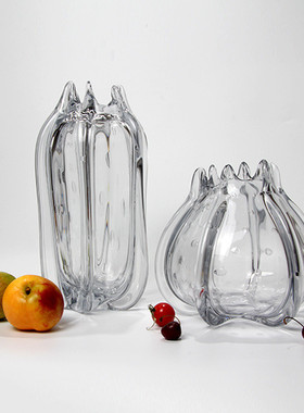 热销软装家居卧室简约现代饰品样板房间花器插花书房艺术轻奢花瓶