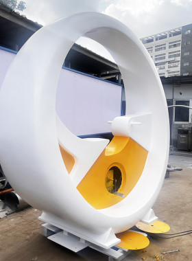 厂家定制游乐设备公园广场大型动感单车装置艺术互动不锈钢雕塑