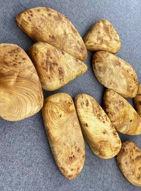 崖柏手把件原木随型满瘤疤陈化老料挂件木雕工艺品小件