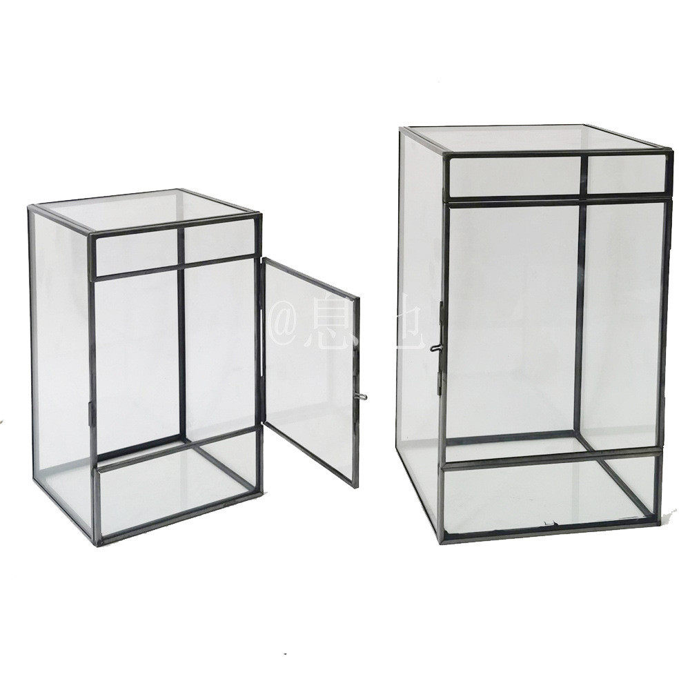 四方盒开门个前2带挡板苔藓微景观玻璃盒,淘宝优惠券,粉丝福利购,淘宝优惠卷