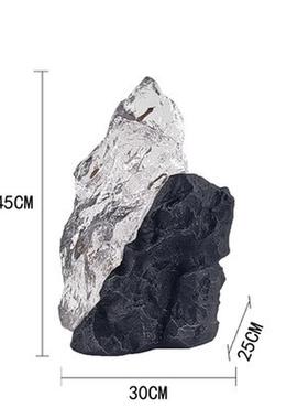 透明树脂雕塑现代装饰品创意玻璃钢工艺品酒店仿琉璃树脂雕塑摆件