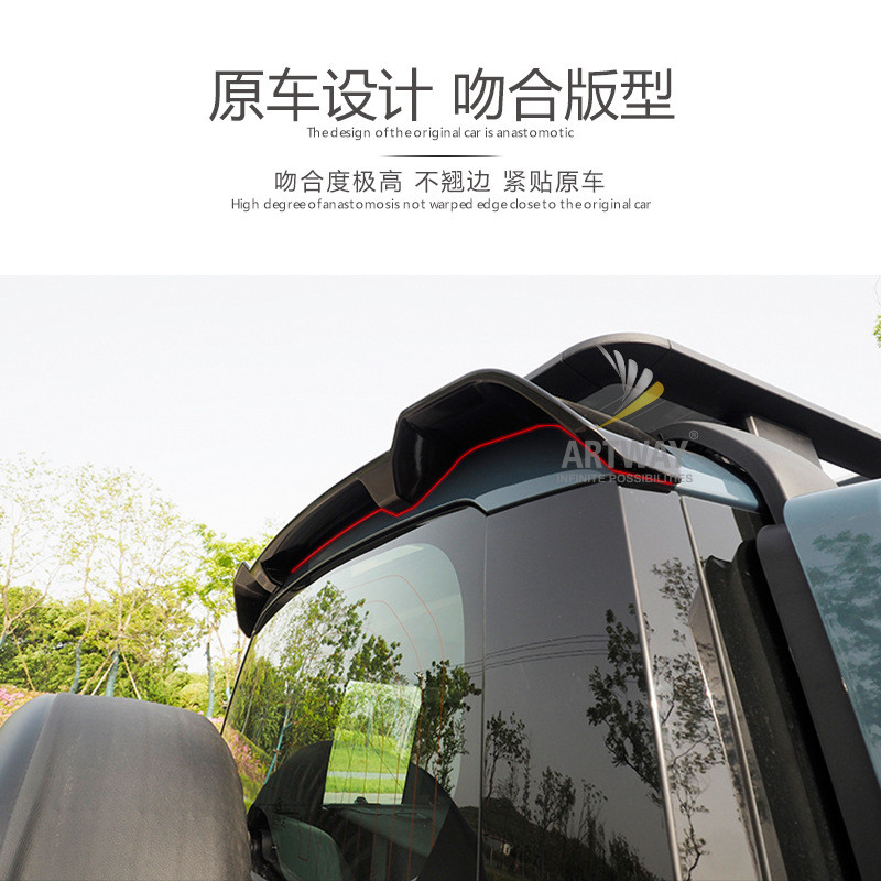 适用于20-23款路虎卫士尾翼定风翼新款路虎卫士90110专用改装件 - 图2