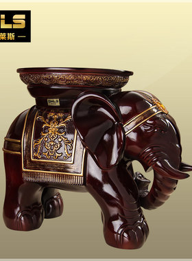 工厂直销手工艺礼品树脂大象化妆凳特大加号换鞋凳来样图礼品批发