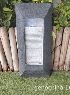 热销特色装修点缀现代简约装饰挂壁喷泉室内室外花园流水器工艺品