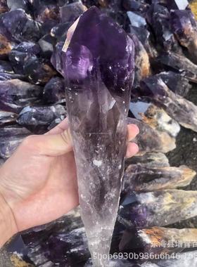 热销批发天然紫水晶骨干愈合石大型生魔杖紫水晶适于生活装饰用