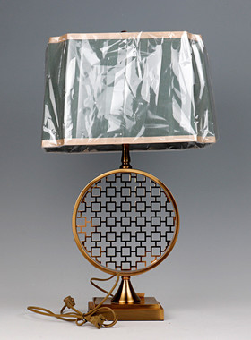 家具饰品摆件客厅样板间台灯装饰品卧室床头柜台灯新中式软装搭配