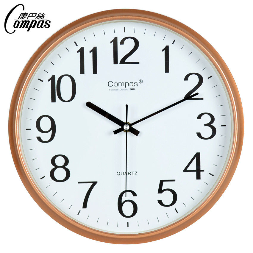 康巴丝新款钟表挂墙时尚钟表挂钟客厅家用餐厅时钟桌面简约石英钟,淘宝优惠券,粉丝福利购,淘宝优惠卷