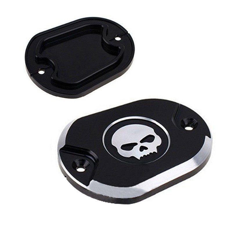 哈雷XL883XL1200X48X72改装前刹车上泵盖CNC骷髅头油泵盖,淘宝优惠券,粉丝福利购,淘宝优惠卷