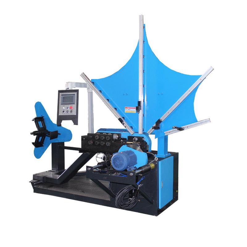 全自动钢带螺旋厂管模型螺旋风管机不锈钢螺旋制管机工风管机直销 - 图2