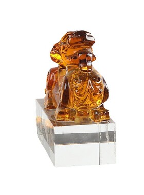 琉璃貔貅摆件招财工艺品商务礼品琉璃礼品貔貅