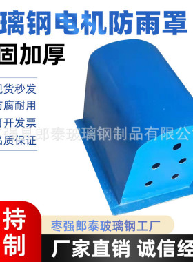 卧式电机防雨罩玻璃钢电机防雨罩立式电机防雨罩电机防尘防腐蚀罩