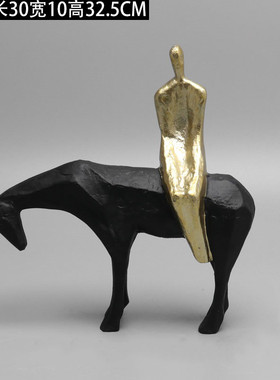 简约现代创意人物雕塑摆件北欧家居客厅电视柜玄关装饰品摆设
