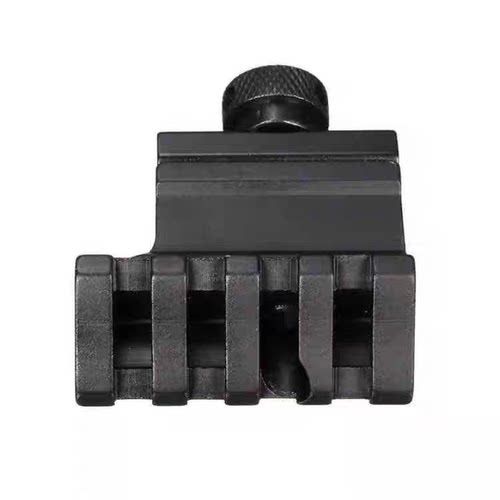 金属45度侧导轨m4战术ar斜轨夹单边双侧双边20mm通用导轨配件底座 - 图3