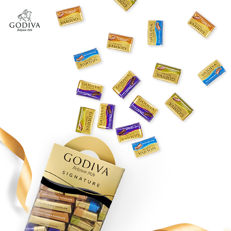 歌帝梵(GODIVA)醇享系列盒装混合口味巧克力制品225g-图1