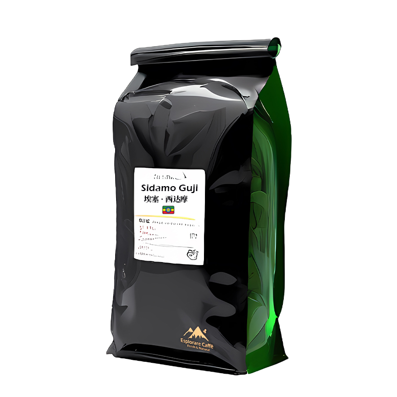【发现咖啡】埃塞俄比亚日晒西达摩咖啡豆现烘可现磨黑咖啡粉454G-图3