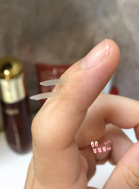 局部微调短款尖角半截双眼皮贴