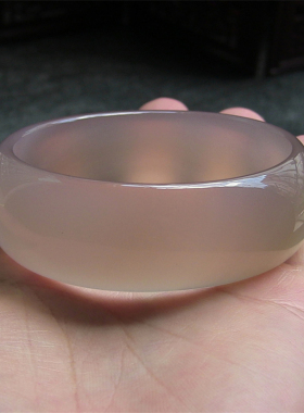 天然巴西玛瑙手镯/加宽加厚/原色无忧化/水润通透玉髓2188