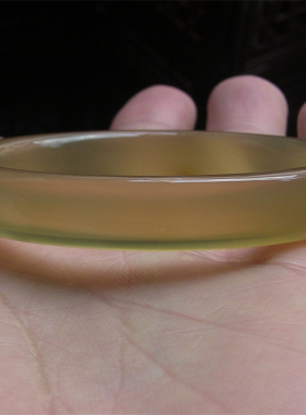 四方镯/天然巴西玛瑙手镯/原色无忧化/香槟金玉髓/水润强荧光2242