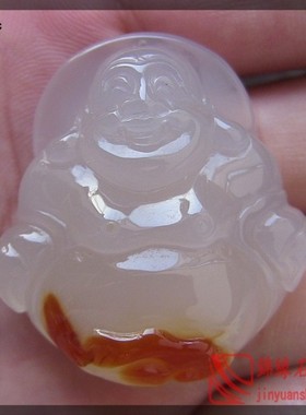 马达加斯加俏色佛佑水润通透吊坠