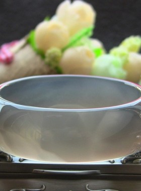 天然巴西玉髓水润通透玛瑙手镯