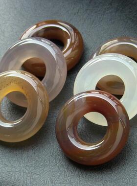 天然巴西玛瑙原色无优化吊坠