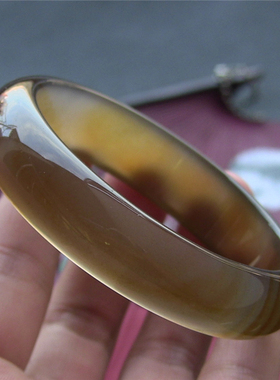 天然巴西无优化外星人玛瑙手镯