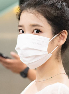 韩国珐琅黄铜锁骨链镀金