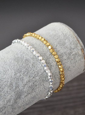 ins小众设计银子串珠文艺中国