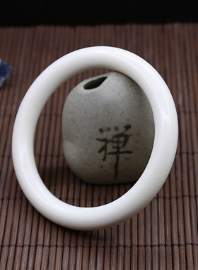 猛犸象牙文玩女士饰品圆形手环