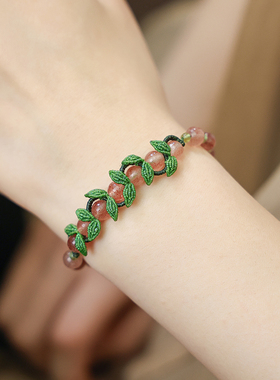 栖石原创初级编绳教程荔夏项链手链饰品手工编绳首饰