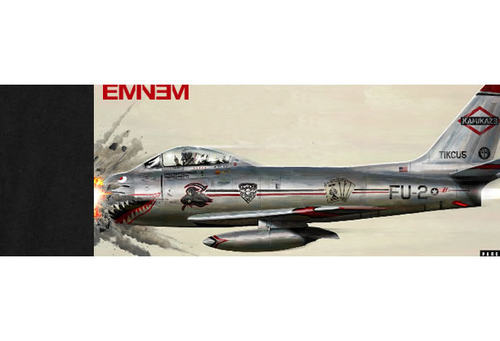 Eminem Kamikaze新专辑同款短袖 阿姆说唱嘻哈纯棉T恤 林氏兄弟 - 图2