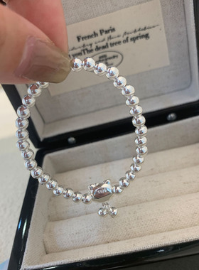 儿童银手链999足银hellokitty礼