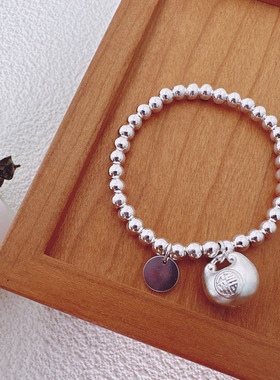 999儿童纯银手链福袋满月婴儿礼