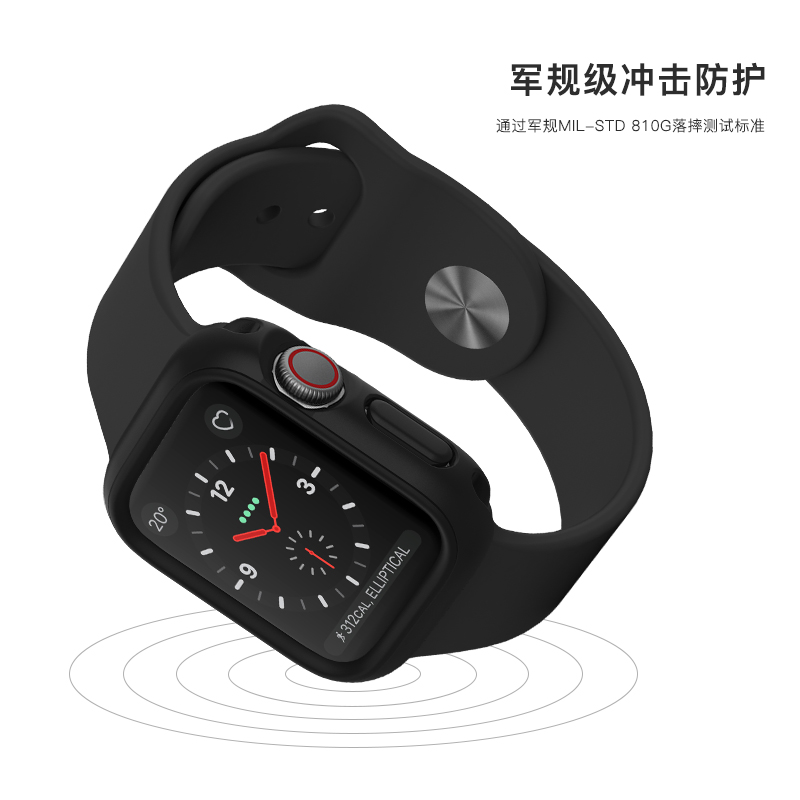 犀牛盾适用于iwatch4/5防摔壳苹果手表watch5代保护套40/44mm边框 - 图3