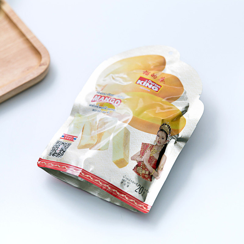 泰国进口榴的华榴莲山竹30g香蕉干 食人谷榴莲干