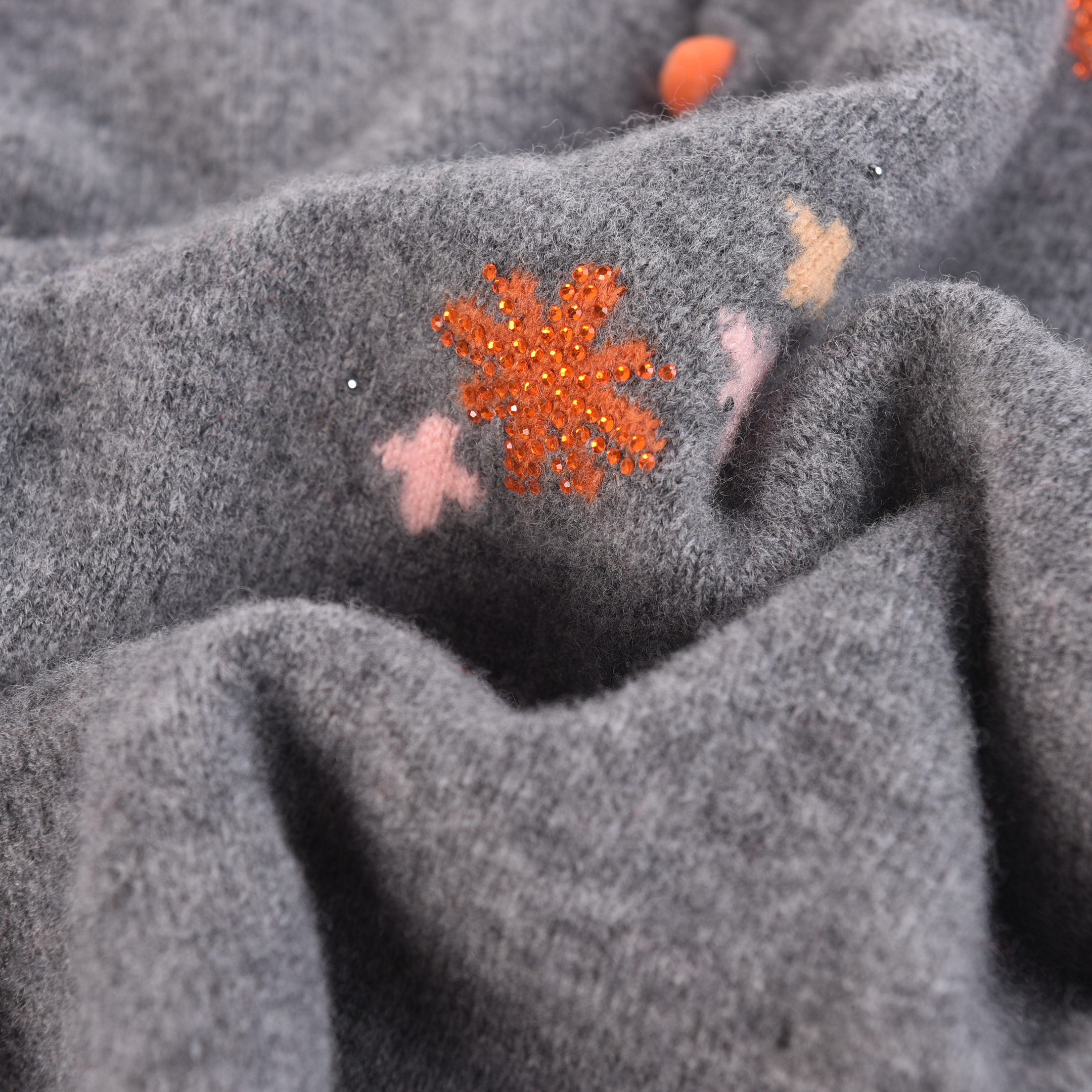 100纯羊毛衫女秋冬季半高领气质毛衣打底衫时尚中年妈妈针织上衣 - 图2