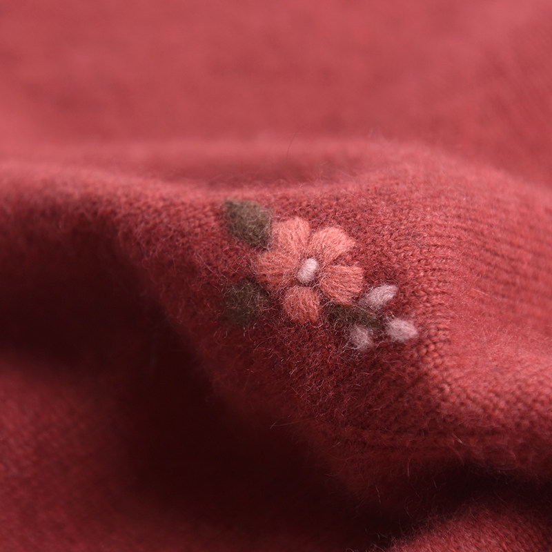 时尚妈妈半高领加厚羊毛衫毛衣女新款冬季内搭打底针织衫羊绒上衣,淘宝优惠券,粉丝福利购,淘宝优惠卷