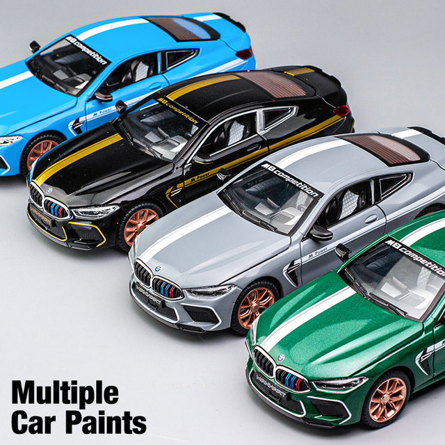 Jianyuan BMW M8 Alloy 124 simulated car model