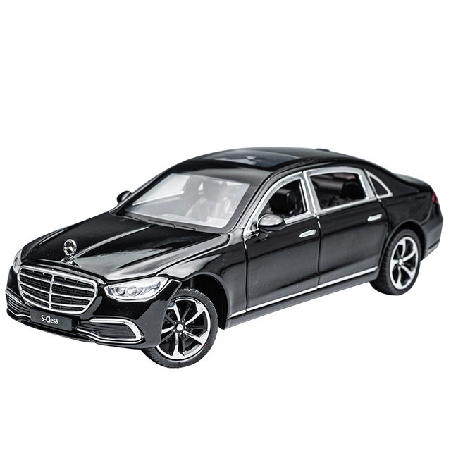 Mercedes-Benz S-Class Alloy 124 Simulation Model Toy Car