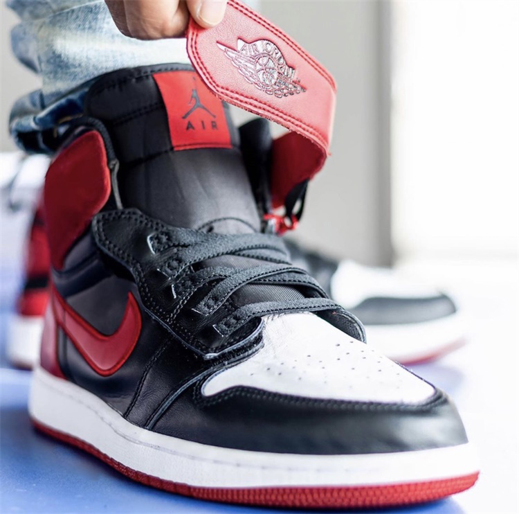 牛哄哄 Air Jordan 1 Gym Red AJ1黑红 乔1拉链魔术贴 CT4897-001